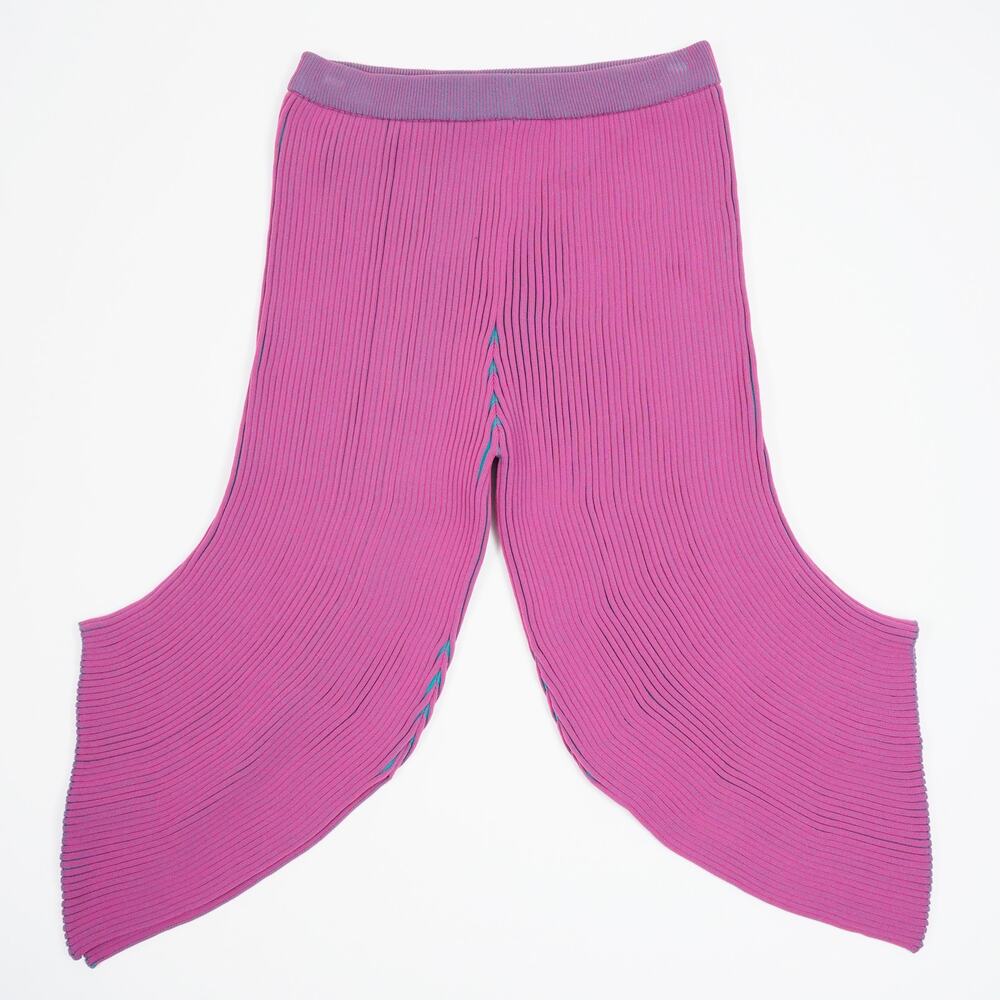 Issey Miyake Fluidity Loop Pants Pink Size 2 2022 Stretch Knit